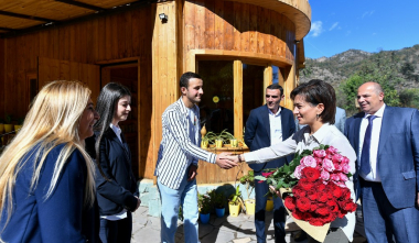 Աննա Հակոբյանն այցելել է Տավուշի մարզ