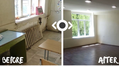 ԿԽՄԿ-ն սահմանամերձ Կութ, Սոթք ու Խնձորուտ գյուղերի դպրոցներում կատարել է վերանորոգման աշխատանքներ