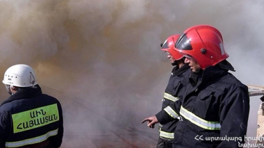 Հրազդան քաղաքում հրդեհ է բռնկվել