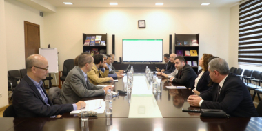 ԿԳՄՍ նախարարի տեղակալ Կարեն Թռչունյանը «Էրազմուս+» ծրագրի շրջանակում հանդիպել է եվրոպական բուհերի ներկայացուցիչների հետ