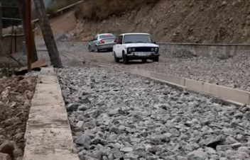 Ակներ բնակավայրից դեպի Գորիս տանող նոր ճանապարհ է կառուցվում