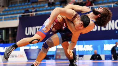 Ըմբշամարտի Մ23 տարեկանների ԱԱ․ Մալխաս Ամոյանն ու Գևորգ Թադևոսյանը եզրափակչում են