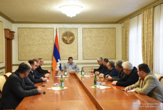 Արցախի նախագահը, ԱԽ քարտուղարն ու ԱԳ նախարարը քննարկել են արտաքին քաղաքական վերջին զարգացումները