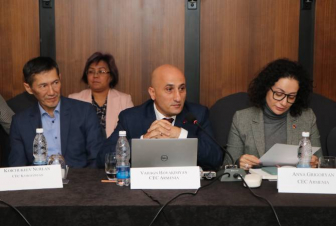 ՀՀ ԿԸՀ նախագահ Հովակիմյանը Բիշքեկում ներկայացրել է ՀՀ ընտրողների նույնականացման էլեկտրոնային համակարգը