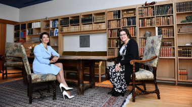 Աննա Հակոբյանը Ռեյկյավիկում հանդիպել է Իսլանդիայի առաջին տիկնոջը