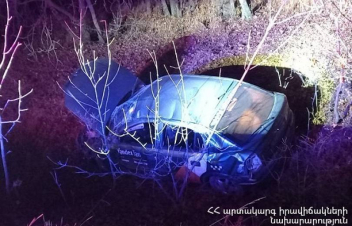 Ամասիա-Գյումրի ավտոճանապարհին մեքենան ձորն է գլորվել․ 6 տուժածներից 3-ը երեխաներ են