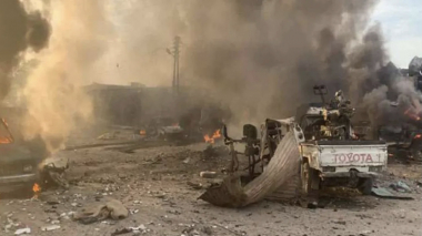 Թուրքիան օդային հարվածներ է հասցրել սիրիական Քոբանի քաղաքին