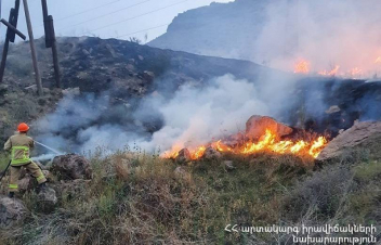 Արա լեռան լանջին բռնկված հրդեհը մարվել է