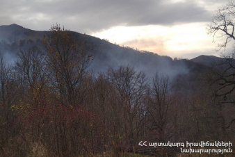 Հրդեհ Բերդ քաղաքում