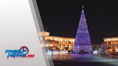 Երևանի գլխավոր տոնածառն ամբողջանում է. մայրաքաղաքը կվերածվի իսկական հեքիաթի