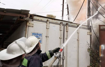 Ստեփանակերտում էլեկտրաենթակայան է հրդեհվել