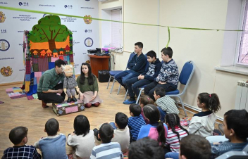 ՄԻՊ-ի անձնակազմը հյուրընկալել է «Հեքիաթերեն» շարժական ինտերակտիվ տիկնիկային թատրոնի անձնակազմին եւ երեխաներին