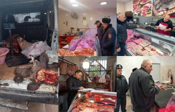 Կասեցվել է 2401 կգ ոչ սպանդանոցային ծագման մսի վաճառքը․ ավտոճանապարհներին կանգնեցվել և ստուգվել է 3565 մեքենա