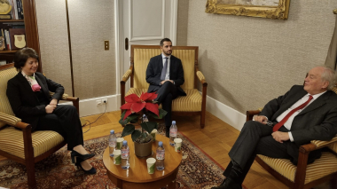 Ռուբեն Ռուբինյանը Փարիզում հանդիպել է Քրիստիան Կամբոնին