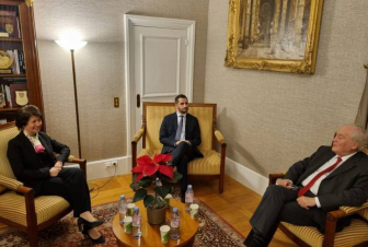 Ռուբեն Ռուբինյանը Ֆրանսիայի Սենատի պատգամավորին ներկայացրել է Լեռնային Ղարաբաղի շուրջ ստեղծված ճգնաժամը