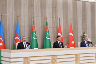 Ադրբեջանի, Թուրքիայի և Թուրքմենստանի միջև մի շարք փաստաթղթեր են ստորագրվել