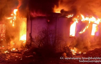 Սպիտակ քաղաքի Իտալական թաղամասում տնակ է այրվել