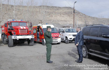 Գեղարքունիքի մարզային փրկարարական վարչությունը համալրվել է ժամանակակից տեխնիկական միջոցներով