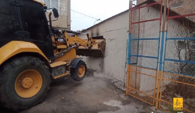 Մայրաքաղաքում շարունակվում է ապօրինի շինությունների ապամոնտաժումը. քաղաքապետարան