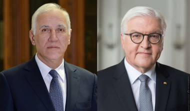 Հայաստանի և Գերմանիայի նախագահները քննարկել են Արցախում ստեղծված մարդասիրական ճգնաժամը