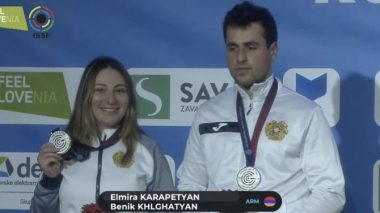 Հայաստանը ներկայացնող հրաձիգները արծաթե մեդալներն են նվաճել ISSF-ի Գրան Պրիում