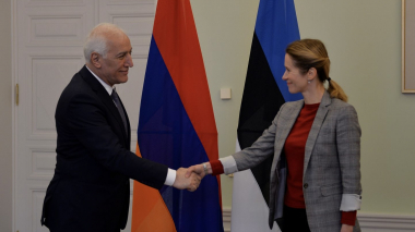 ՀՀ նախագահն ու Էստոնիայի վարչապետն անդրադարձել են անվտանգային և տարածաշրջանային նշանակության հարցերի