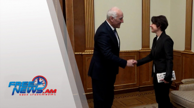 Նախագահ Վահագն Խաչատուրյանն ընդունել է Հայաստանում Էստոնիայի դեսպան Ռինա Կալյուրանդին