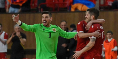 Հայաստանի ֆուտզալի հավաքականը բարելավել է դիրքերը ՈՒԵՖԱ-ի դասակարգման աղյուսակում