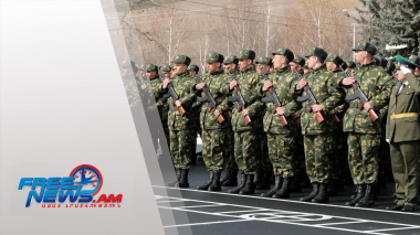 ՀՀ ԱԱԾ սահմանապահ զորքերում տեղի ունեցավ նորակոչիկ զինծառայողների երդման արարողություն