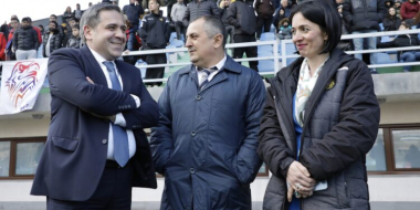 ԿԳՄՍ նախարարը հետևել է ֆուտբոլի ազգային հավաքականի մարզմանը