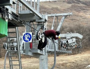 Ջերմուկի ճոպանուղին վերանորոգվում է