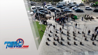 Երևանում ծառերի փոխարինման առաջին հասցեն Մոսկովյան փողոցի՝ Կասկադի հարակից հատվածն է