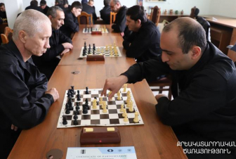 6 դատապարտյալ կներկայացնի Հայաստանը դատապարտյալների միջև անցկացվող շախմատի աշխարհի առաջնությանը
