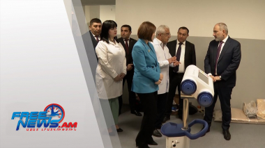 Վարչապետը ծանոթացել է Եղեգնաձորի հիվանդանոցի, N1 դպրոցի եւ տոմոգրաֆիայի կենտրոնի կառուցման ընթացքին