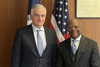 Մհեր Գրիգորյանը հանդիպել է Թմրամիջոցների դեմ պայքարի և իրավապահ համագործակցության հարցերով ԱՄՆ փոխպետքարտուղարի հետ