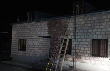 Հրդեհ Թաիրով գյուղի տներից մեկում