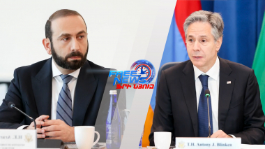 Հայաստանի ԱԳ նախարարի, ԱՄՆ պետքարտուղարի և Ադրբեջանի ԱԳ նախարարի հանդիպումը