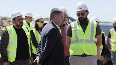 Գնել Սանոսյանն այցելել է Հյուսիս-հարավ ճանապարհի Աշտարակ-Թալին մայրուղուհատված