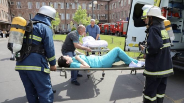 ՀՀ ՆԳՆ փրկարար ծառայությունը հատուկ տակտիկական ուսումնավարժություն է անցկացրել «Աստղիկ» բժշկական կենտրոնում