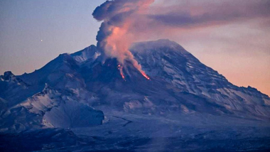 Շիվելուչ հրաբխի լանջից մոխիրը բարձրացել է մինչև 3,5 կմ