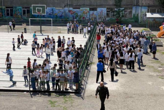 ՆԳՆ փրկարար ծառայությունը հատուկ մարտավարական ուսումնավարժություն անցկացրել Երևանի թիվ 38 հիմնական դպրոցում