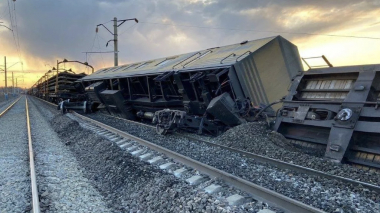 Անդրբայկալիայում բեռնատար գնացքի 12 վագոն ռելսերից դուրս է եկել