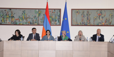 Նախարար Ժաննա Անդրեասյանն ընդունել է ԵԽ Արևելյան Եվրոպայի և Կենտրոնական Ասիայի հարցերով աշխատանքային խմբի անդամներին