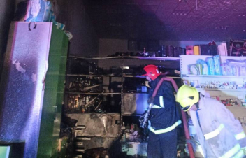 Վանաձորում հրդեհ է բռնկվել սուպարմարկետներից մեկում