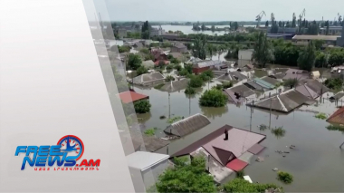 Կախովկայի ՀԷԿ-ի ավերման հետևանքով ջրի մակարդակը բարձրացել է 