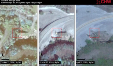 Հերթական մշակութային վանդալիզմը. Ադրբեջանցիները ավերել են Հալիվորի կամուրջը