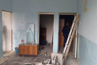 Հիմնանորոգվում է Ծաղկունք բնակավայրի բուժամանկաբարձական կետը