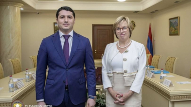 Եվրոպոլը բաց է Հայաստանի հետ համագործակցության համար. Արգիշտի Քյարամյանն ընդունել է Քեթրին դը Բոլին