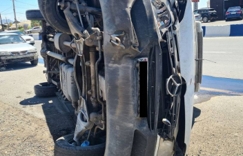 «Զվարթնոց» օդանավակայանի խաչմերուկում ավտոմեքենաներ են բախվել