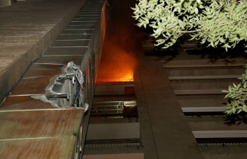 Երևանի կենտրոնում բռնկված խոշոր հրդեհը մարվել է